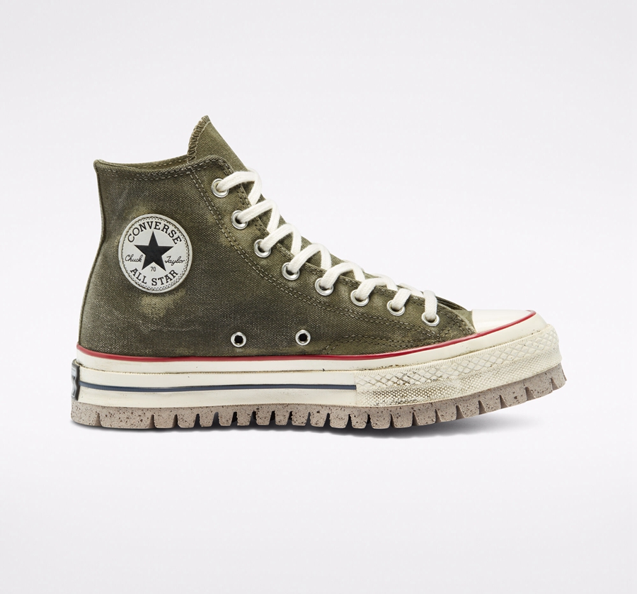 Olive Converse Chuck 70 Trek Smoke In | A51018W