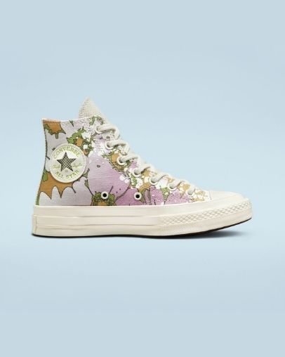 Pink Converse Chuck 70 Summer Florals High Top | A58550K