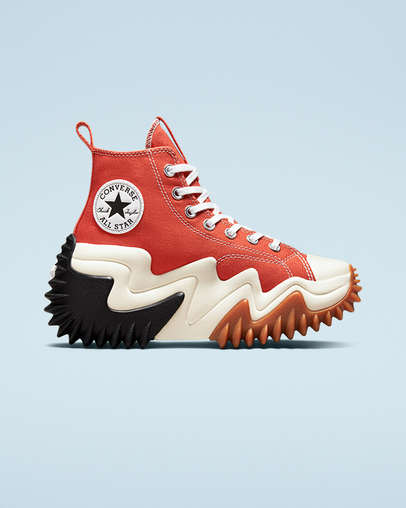 Red Converse Run Star Motion Seasonal Colour High Top | A68364E