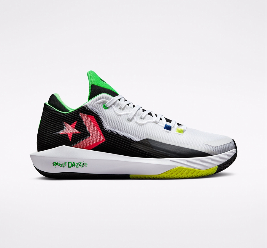 White Converse All Star BB Jet NBA Jam | A18787M