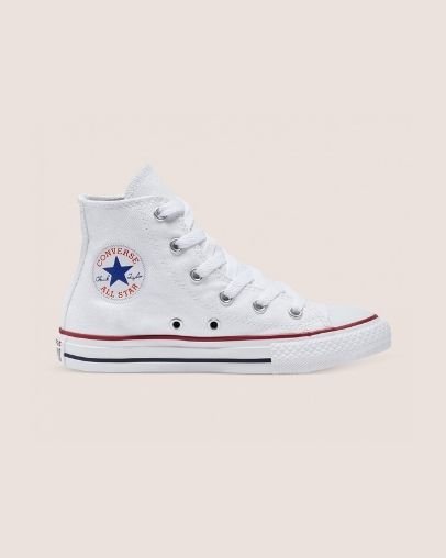 White Converse Chuck Taylor All Star Classic High Top Optical | A43477O