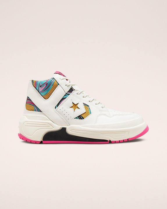 White Converse Weapon CX Mid Vintage | A73329H
